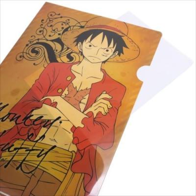 ワンピース A4シングルクリアファイル ルフィ グッズ ファイル アニメ