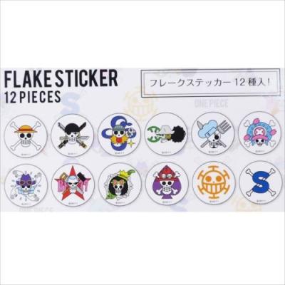 キャラクターグッズ ワンピース ミニサークルステッカー12枚セット ONE PIECE