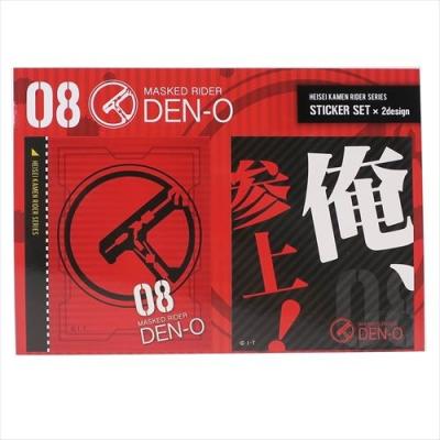 スクエアステッカー2枚セット ステッカー 電王 平成仮面ライダー ジェイエム 男の子向け コレクション雑貨