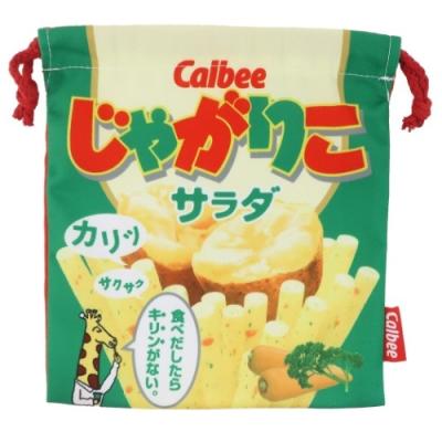巾着袋 グッズ カルビー じゃがりこ キャラクター きんちゃくポーチ 