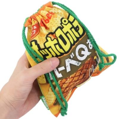 きんちゃくポーチ 巾着袋 カルビー サッポロポテト おやつマーケット 通販 グッズ