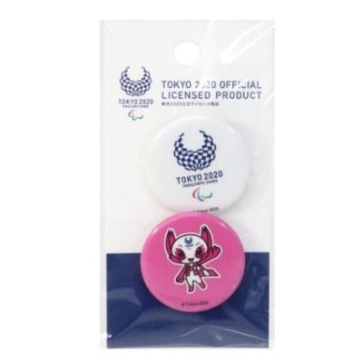 東京2020パラリンピック スポーツ プレゼント 缶バッジ 30mm カンバッジ 2個セット ソメイティ Aセット グッズ