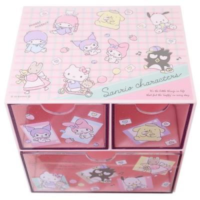 卓上収納 キャラチェスト サンリオキャラクターズ サンリオ ケイ