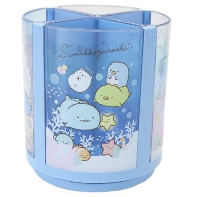 すみっコぐらし グッズ 回転 ペン立て 回る ペンスタンド ブルー サンエックス キャラクター キャラクターのシネマコレクション 通販 Paypayモール