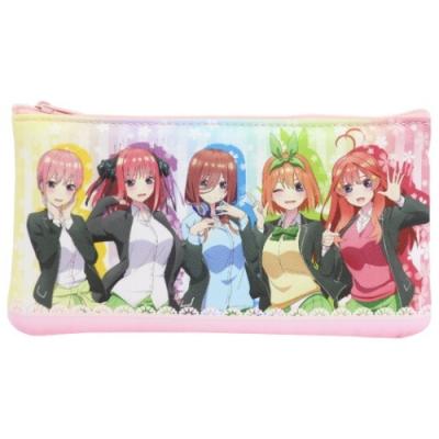 五等分の花嫁 フラットポーチ ペンケース アニメキャラクター 五つ子 キャラクターのシネマコレクション 通販 Paypayモール