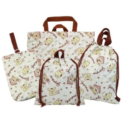 ポムポムプリン 入学準備 袋 セット 入学入園4点セット サンリオ