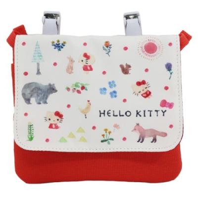 ショルダー付き クリップポケット ハローキティ 子供用 ポーチ 年 新入園 新入学準備 アカ キッズポーチ 子供用ポシェット キャラクターのシネマコレクション 通販 Paypayモール