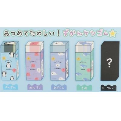 カミオジャパン 消しゴム シークレット ケシゴム 全5種 ジューシーな