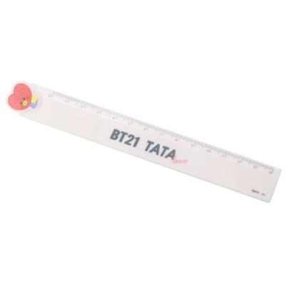 ダイカットマスコット付き 14cm 定規 Bt21 直送商品 ものさし 通販 Friends Line Tata