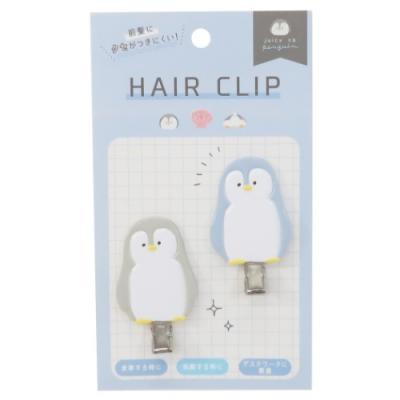 再出品【ペンギン】ベビーヘアクリップ　キッズヘアクリップ　ヘアゴム② ペンギンのベビーヘアクリップ | yukotto's STORE
