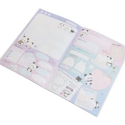 カミオジャパン もちもちぱんだ A5こうかん帳 空 交換ノート 新入学 新