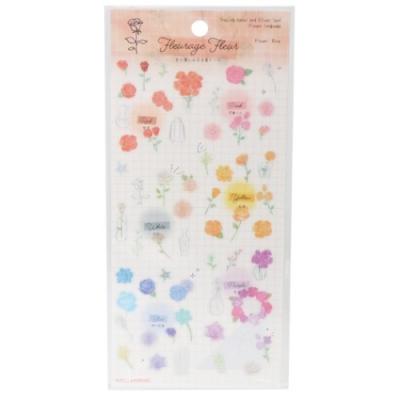 シールシート フルラージュフルールシール バラの花言葉 フラワー カミオジャパン キャラクターのシネマコレクション 通販 Paypayモール