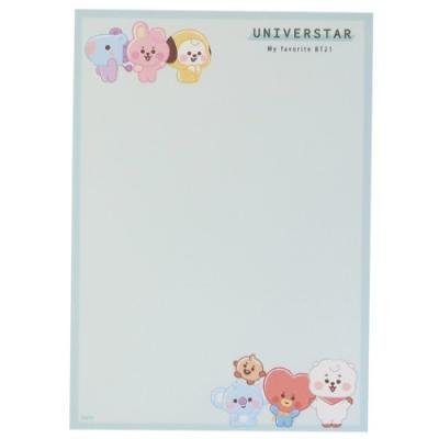 直営店に限定 Bt21 メモ帳 キャラクター A6 下敷き付き メモ スケッチ 日常 Columbiatools Com