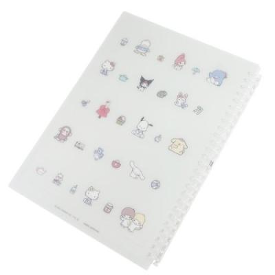 カミオジャパン ルーズリーフ ヒッパリングノート B5 26穴 サンリオ