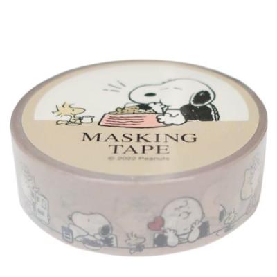 高級な スヌーピー ピーナッツ キャラクター マスキングテープ 15mmマステ カフェ Columbiatools Com