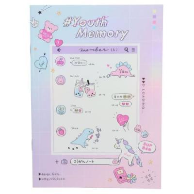 B6 こうかんノート Youth Memory 交換日記 aw カミオジャパン Kmo 雑貨 アートの通販店 ベルコモン 通販 Yahoo ショッピング