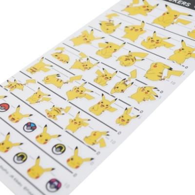 カミオジャパン シールシート 4サイズ ステッカー ポケモン ピカチュウ