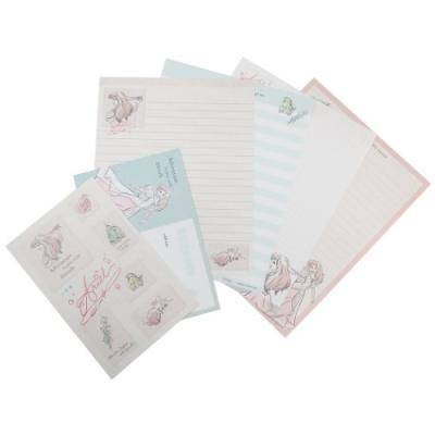 リトルマーメイド アリエル キャラクター レターセット ボリューム