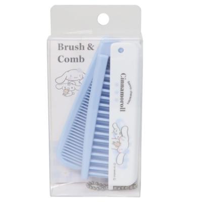 シナモロール 折りたたみ くし 折りたたみブラシ ＆コーム サンリオ