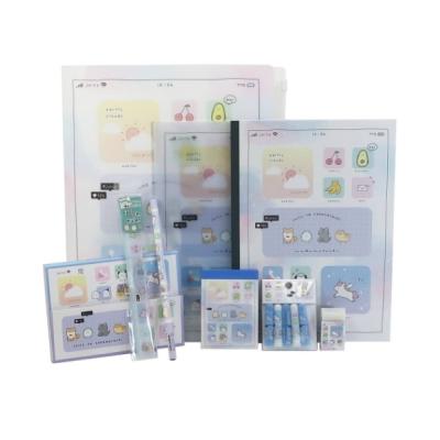 女の子 9点文房具セット 文具セット ジューシーななかまたち