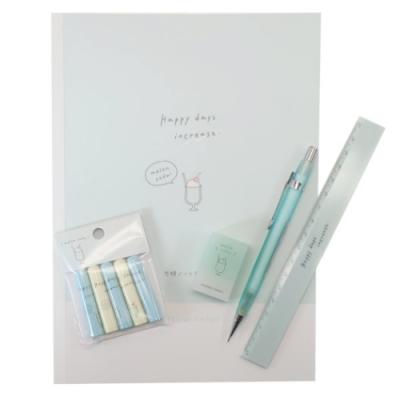 おしゃれ文具セット 5点 文房具セット おしゃれ メロンソーダ 中学生 高校生 Iroiro Color イロイロカラー キャラクターのシネマコレクション 通販 Paypayモール