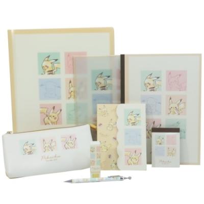 ポケモン 文房具セット 8点文具セット ピカチュウ カラフル