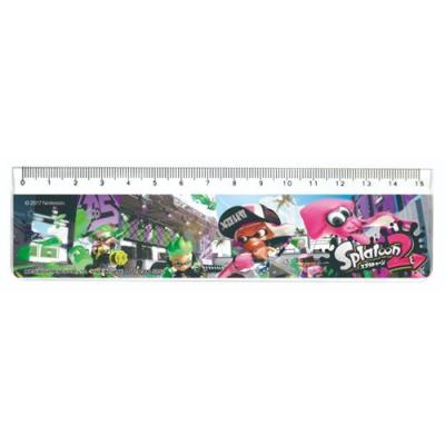 スプラトゥーン2 グッズ ものさし Nintendo キャラクター 15cm 定規 新入学 キャラクターのシネマコレクション 通販 Paypayモール