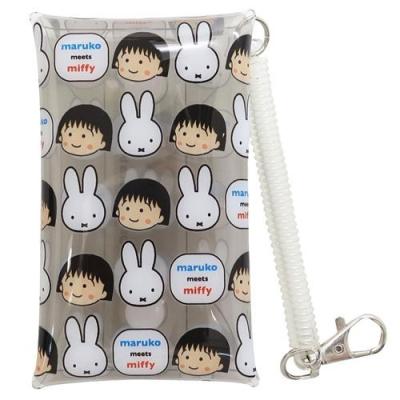 ミッフィー ちびまる子ちゃん アニメキャラクター 絵本 キャラクター ミニポーチ コイル付き クリア マルチケース S グレー キャラクターのシネマコレクション 通販 Paypayモール