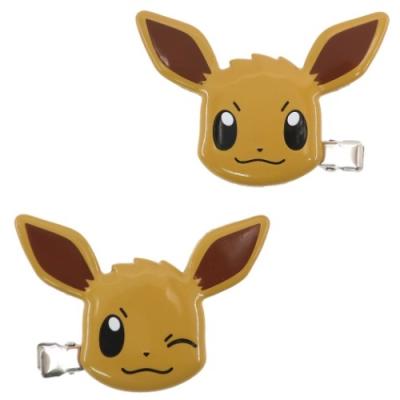 ポケモン キャラクター ヘアクリップ クセがつきにくい 前髪クリップ 2個セット イーブイ ポケットモンスター グッズ キャラクターのシネマコレクション 通販 Paypayモール
