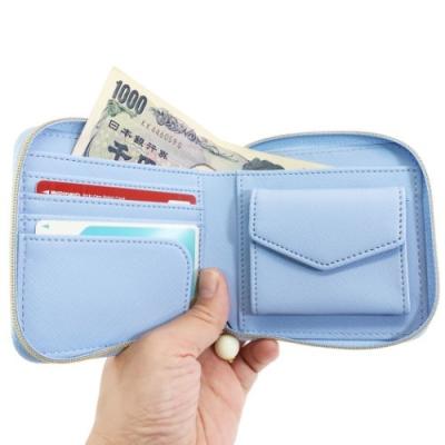 ふしぎの国のアリス スクエア ウォレット ディズニー 2つ折り財布