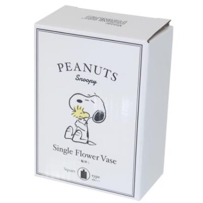 SNOOPY スヌーピー 花瓶 一輪挿し 角型 ピーナッツ プレゼント 男の子