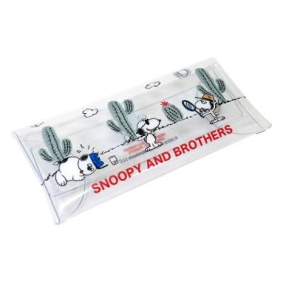 スヌーピー ペンポーチ クリア マルチケース サボテン ピーナッツ マリモクラフト 9 5cm キャラクターのシネマコレクション 通販 Paypayモール