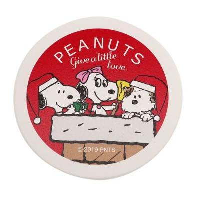 スヌーピー コースター 磁器製 吸水コースター エントツブラザー Xmas ピーナッツ マリモクラフト クリスマスプレゼント キャラクターのシネマコレクション 通販 Paypayモール