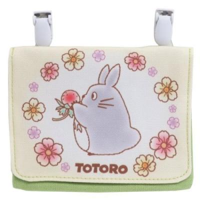 クリップポケット ショルダー付き ポケットポーチ スタジオジブリ となりのトトロ お花といちご 丸眞 プレゼント 女の子 男の子