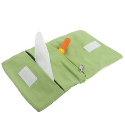 クリップポケット ショルダー付き ポケットポーチ スタジオジブリ となりのトトロ お花といちご 丸眞 プレゼント 女の子 男の子