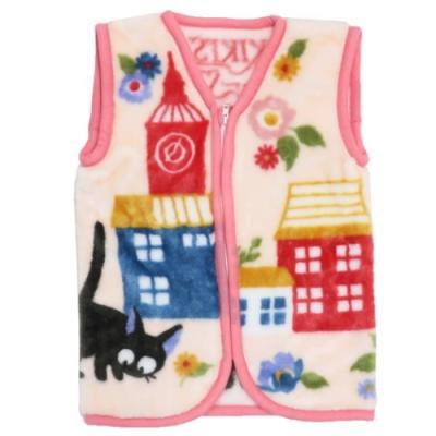 子供用 防寒 寝具 キッズ スリーパー S ジジ 花と散歩 魔女の宅急便 スタジオジブリ 丸眞