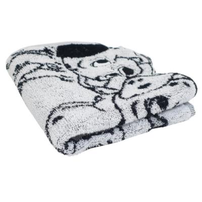 ミニタオル 101匹わんちゃん 抗菌防臭 ジャガード ハンカチタオル ディズニー ハピネスフェイス プレゼント