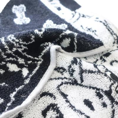 ミニタオル 101匹わんちゃん 抗菌防臭 ジャガード ハンカチタオル ディズニー ハピネスフェイス プレゼント