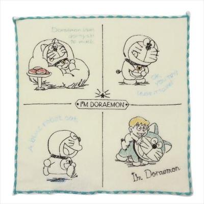 ミニタオル 全面刺繍 ハンカチタオル ドラえもん サンリオ レトロシンプル 丸眞 25 25cm Mrs 雑貨 アートの通販店 ベルコモン 通販 Yahoo ショッピング