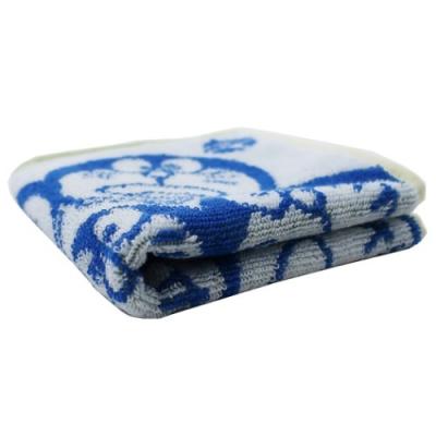 ハンドタオル ジャカード ハンカチタオル ドラえもん コロコロフェイス 丸眞 25×25cm ミニタオル　プチギフト