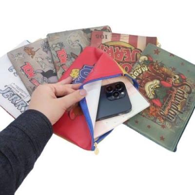 トムとジェリー キャラクター 平 ポーチ フラットポーチ ヴィンテージジェリースケッチ