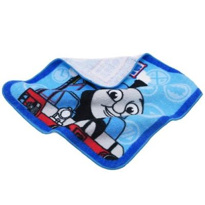 ミニタオル インクジェットプリントハンカチタオル きかんしゃトーマス ディパーチャー 丸眞 20×20cm