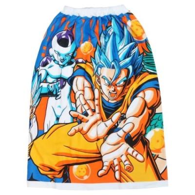 80cm丈 巻き 巻きタオル ラップバスタオル ドラゴンボール超 ナストー