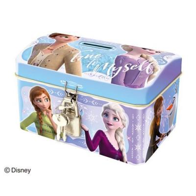 鍵付き 貯金箱 缶 In 丸コーンパフ チョコレート キャラクターチョコレート バレンタイン アナと雪の女王2 プレゼント用 お菓子 ハート Oht 21vt シネマコレクション ヤフー店 通販 Yahoo ショッピング