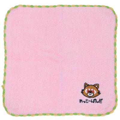 おえかきシリーズ グッズ ミニタオル 汗拭きタオル ワンポイント刺繍ハンカチタオル