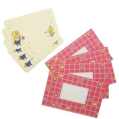 今井杏 ミニカード 封筒 4枚セット メッセージカード くまいぬのプレゼント かわいい グッズ キャラクターのシネマコレクション 通販 Paypayモール