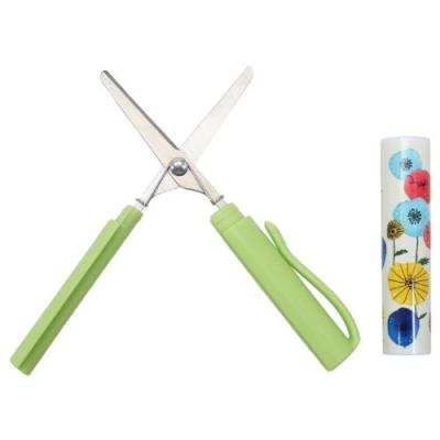 コンパクト はさみ ペン型 ハサミ Penchoki ガーリーイラスト グッズ Naosudou Flowers キャラクターのシネマコレクション 通販 Paypayモール