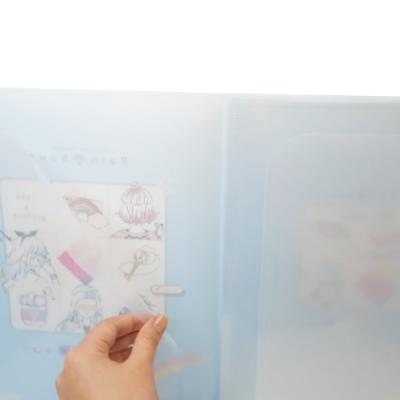 NIJI GIRL ポケットファイル クリアファイル A4 6ポケット NIJI GIRL ポケットファイル クリアファイル A4 6ポケット
