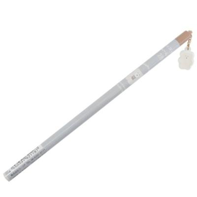 モコモカ 小学生 中学生 高校生 女の子 鉛筆 丸軸 チャーム えんぴつ 2B クリーム A mocomocha グッズ