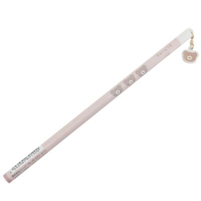 モコモカ mocomocha 小学生 中学生 高校生 女の子 鉛筆 丸軸 チャーム えんぴつ 2B モカ B Q-LIA